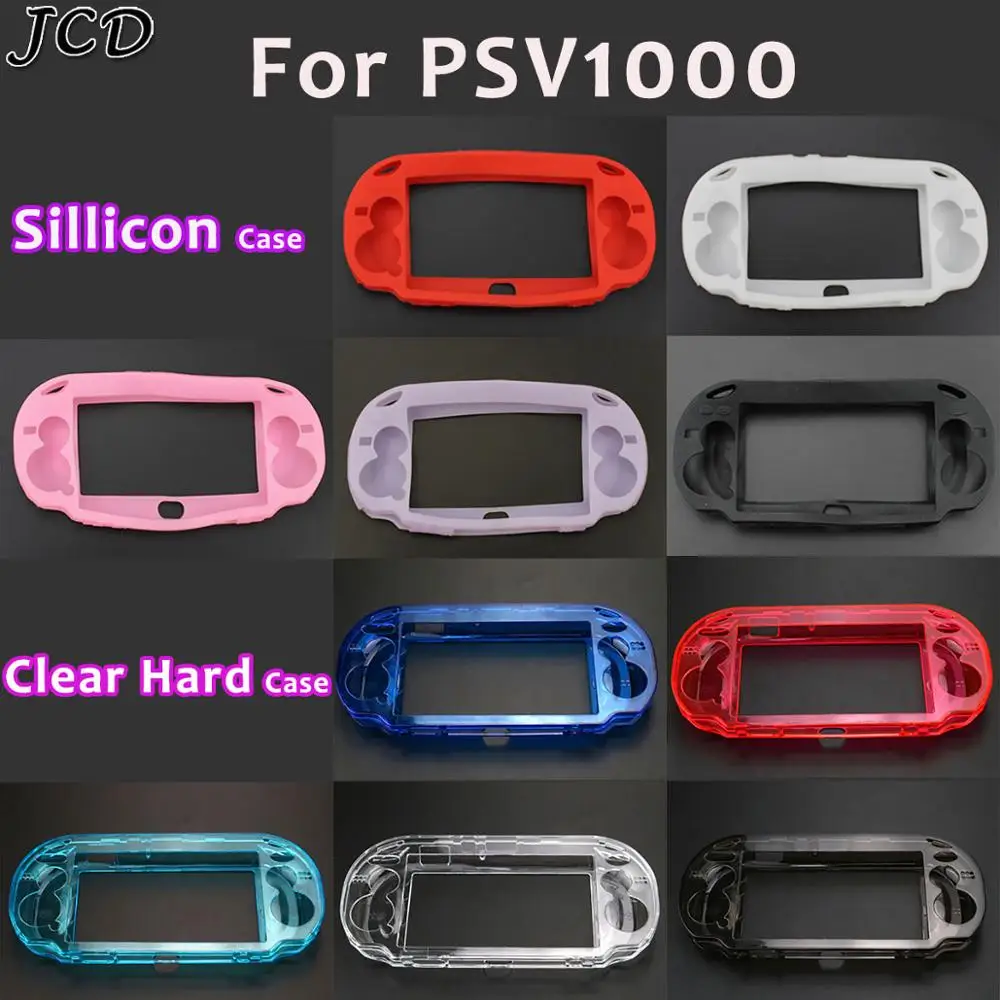 Прозрачный жесткий чехол JCD защитный для Sony psv1000 Psvita PS Vita PSV 1000 мягкий силиконовый
