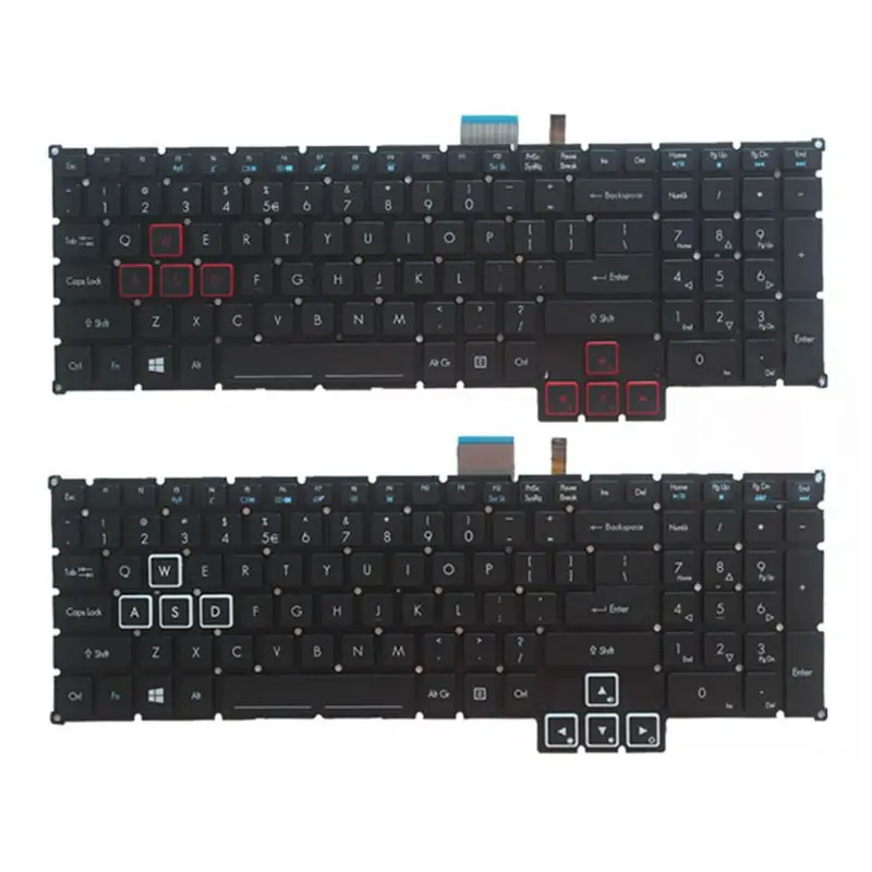 

New for Acer Predator 17 15 G9-791 791G 591 591G 591R GX-791 GX-792 G9-793G G9-592G G9-593 G5-793 G9000 US backlit keyboard