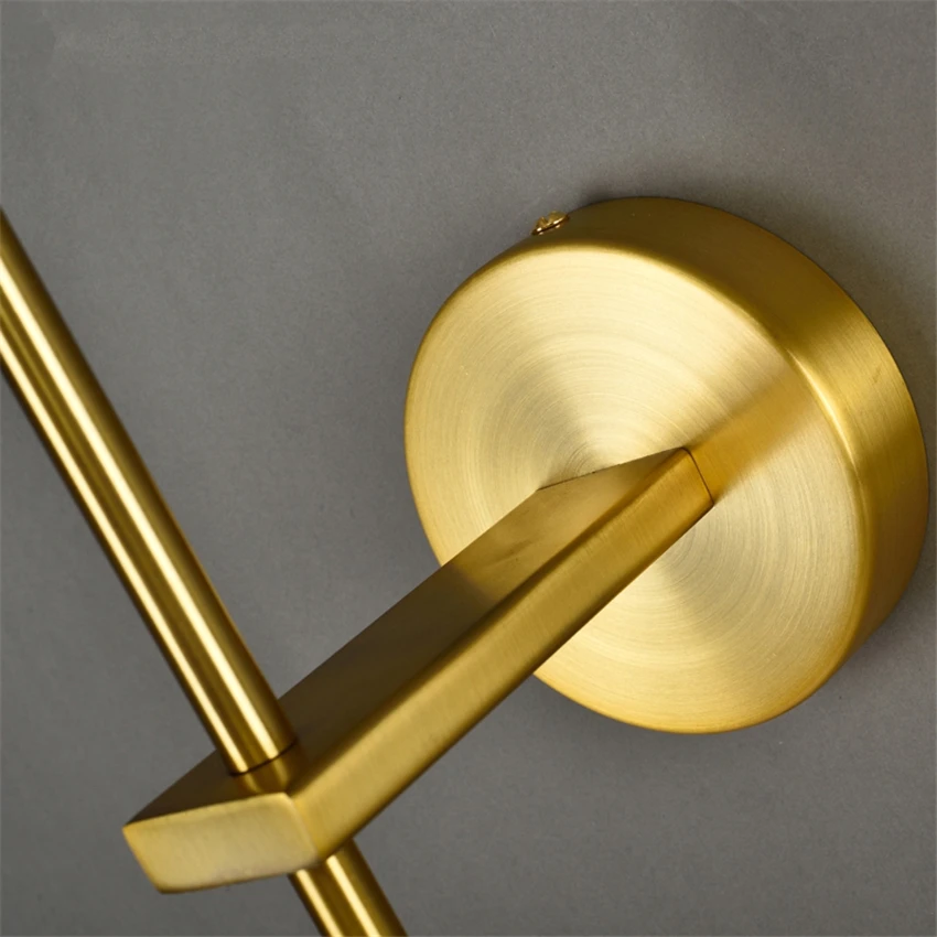 Американские роскошные современные настенные светильники с хрустальными