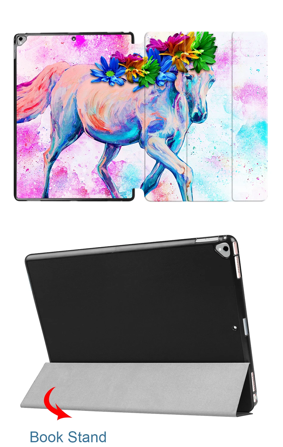 MTT Чехол для iPad Pro 12,9 дюйма модель A1584 A1652 A1670 A1671 тонкий из искусственной кожи Флип Стенд смарт-чехол Авто Режим сна/пробуждения