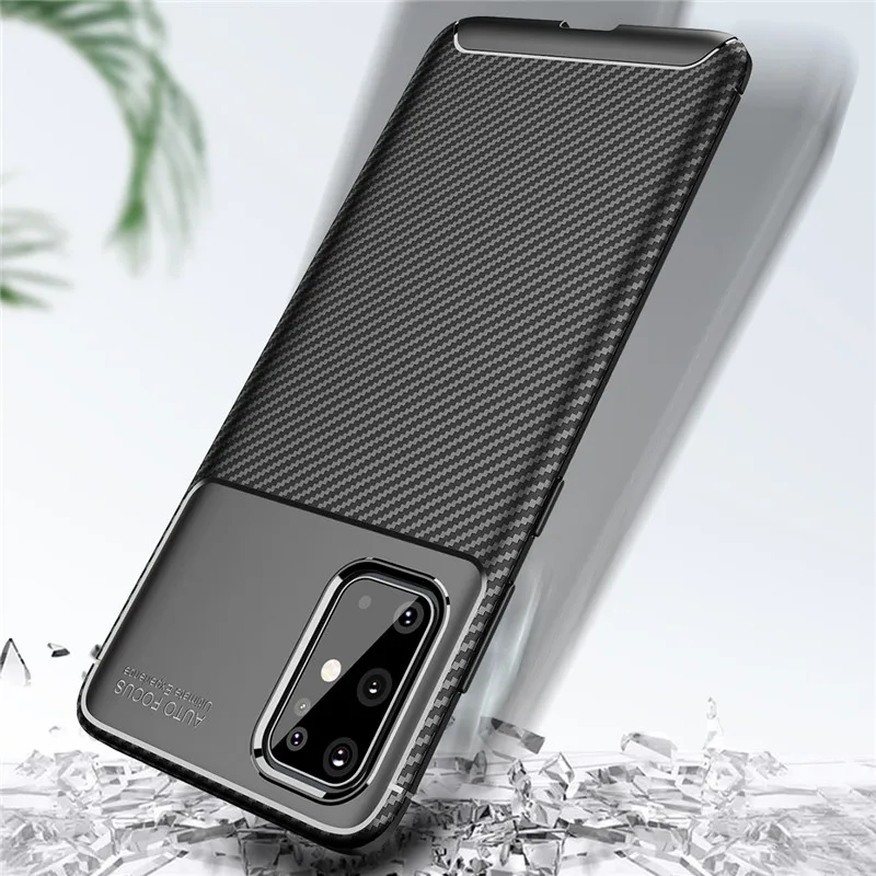 For Samsung Galaxy S20 Plus Case For Samsung S20 Plus Bumper Soft Carbon Fiber Cover For Samsung Galaxy S20 Plus Phone Case