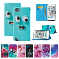 flip leather phone case for iphone 12 mini 11 pro max xr xs x 10 7 8 6 6s plus se 2020 cute cartoon cover sfor ipod touch 7 etui