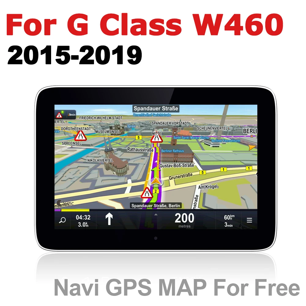 Автомобильный Android радио GPS мультимедийный плеер для Mercedes Benz G Class W460 2015 ~ 2019 NTG