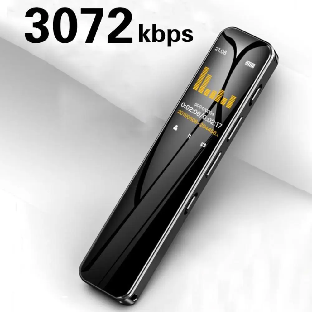 Миниатюрный цифровой диктофон C8 16 ГБ аудио-ручка звуковая активация запись для
