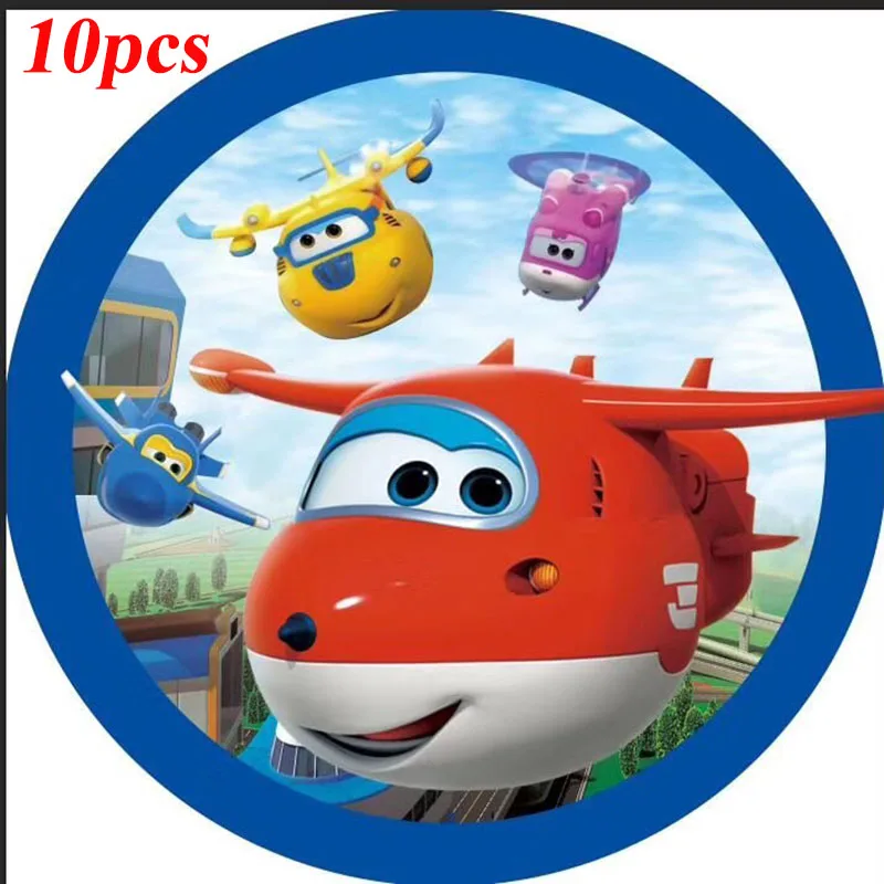 10 шт./упак. Супер Крылья тема День рождения крыло пластины план тематическая