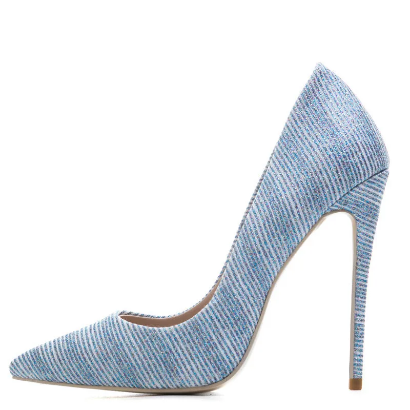 Женские золотистые туфли на высоком каблуке свадебные лодочки шпильке цвет