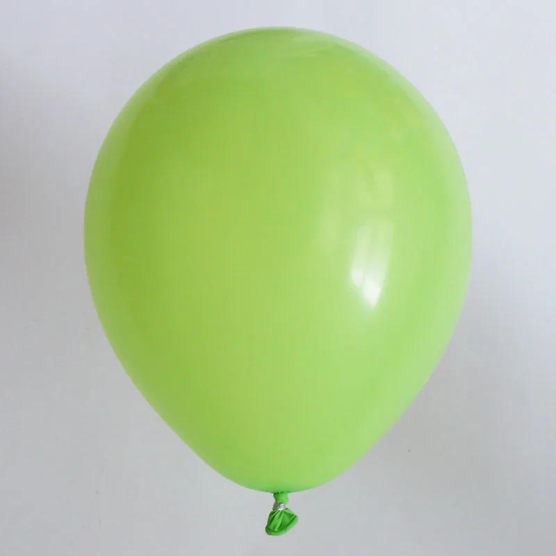 Light green 10, 20 шт./лот, 10 дюймов, 2,2 г, золотые, серебристые, розовые латексные воздушные гелиевые шары, праздничные, свадебные украшения, принадлежности для дня рождения - Цвет: Light green