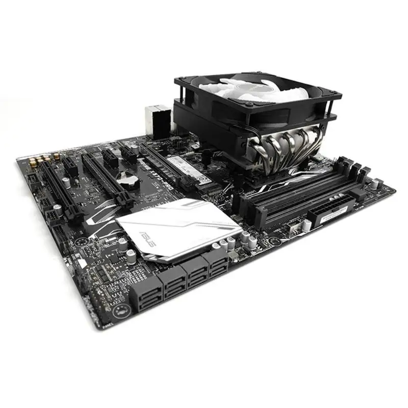 Jonsbo CR-701 12 см красочное освещение cpu вентилятор охлаждения PWM 4Pin 5 тепловых труб тихий компьютер кулер радиатор для Intel/AMD