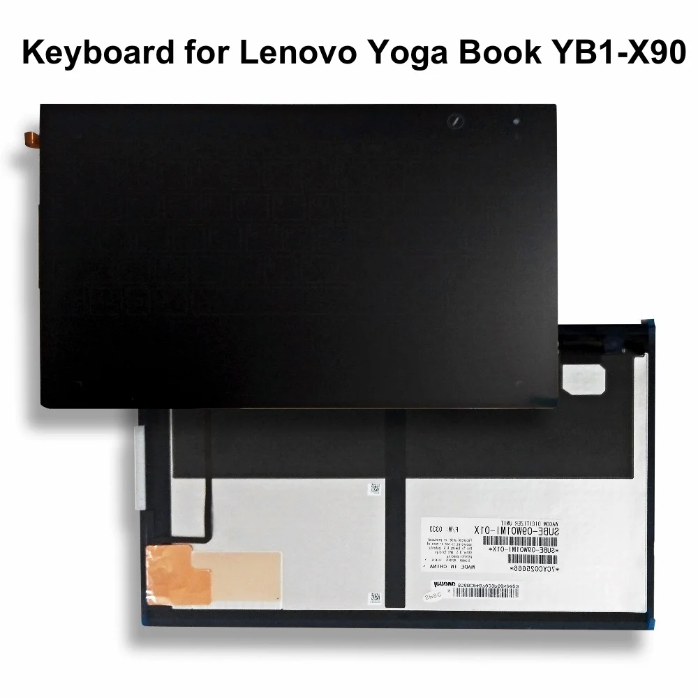 Teclado para Lenovo Montagem do Teclado Espanhol Yoga Livro Yb1-x90l Yb1-x90f Yb1-x91l Yb1-x91f Apto la Latin 100% Novo Original sp es