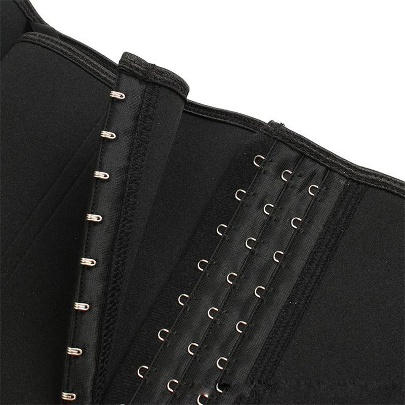 Women Zipper Hook Waist Trainer Faja Waist Shaper Neoprene Slimming Belt Colombian Girdles Modeling Strap Thin Waist Trimmer