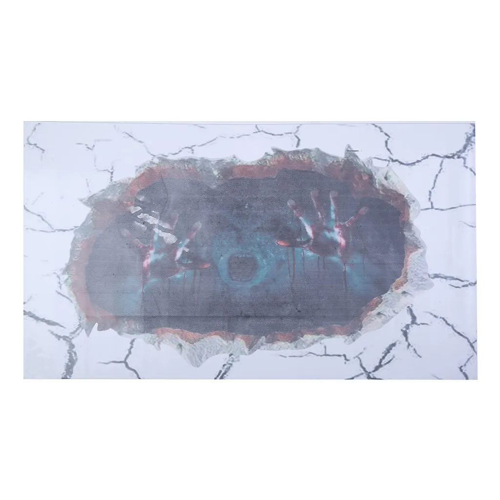 Подарок на Хэллоуин коврик для ванной ужасный Забавный Коврик двери дома сада