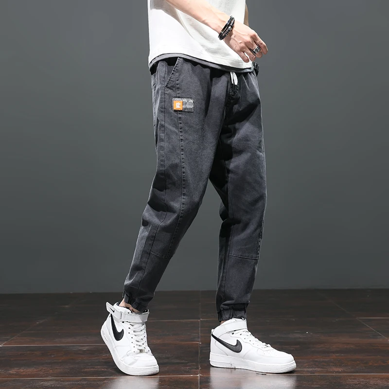 

Boy Baggy Jeans For Men Wide Leg Oversize Men's Pants Baggy Jean Cargo Denim Overalls Trousers Boys