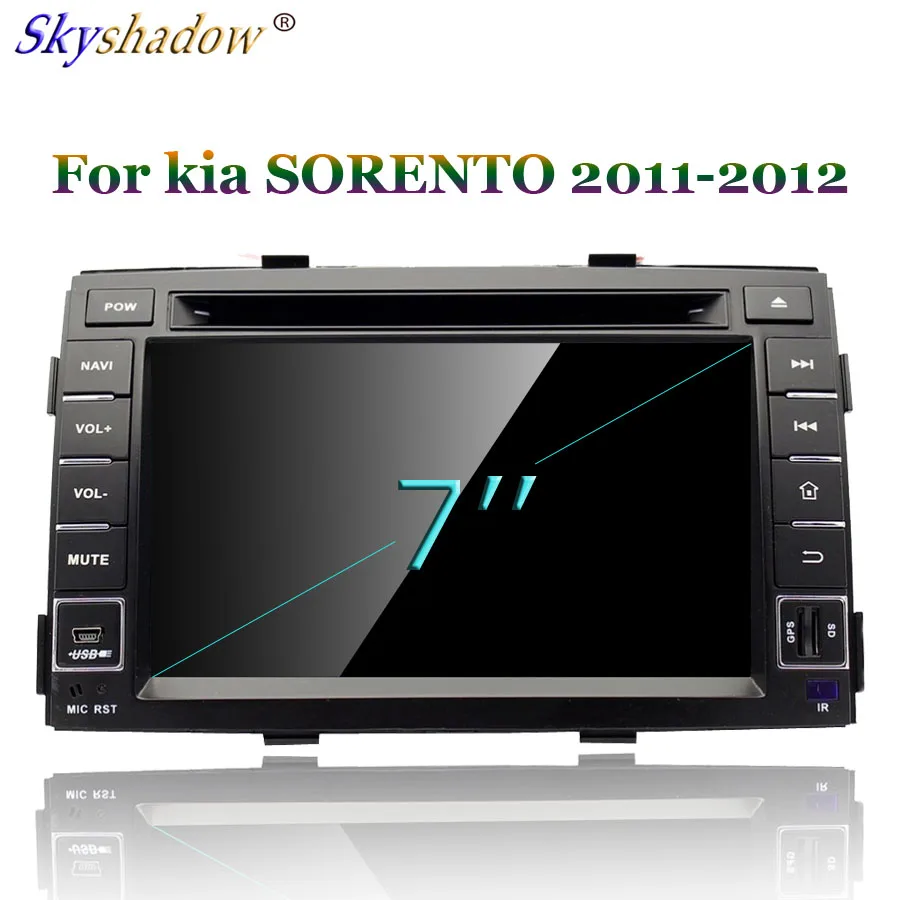 Ips TDA7851 DSP Android 9,0 Восьмиядерный 64 Гб ПЗУ Bluetooth Wifi gps ГЛОНАСС карта Автомобильный dvd-плеер RDS радио для kia SORENTO 2011 2012