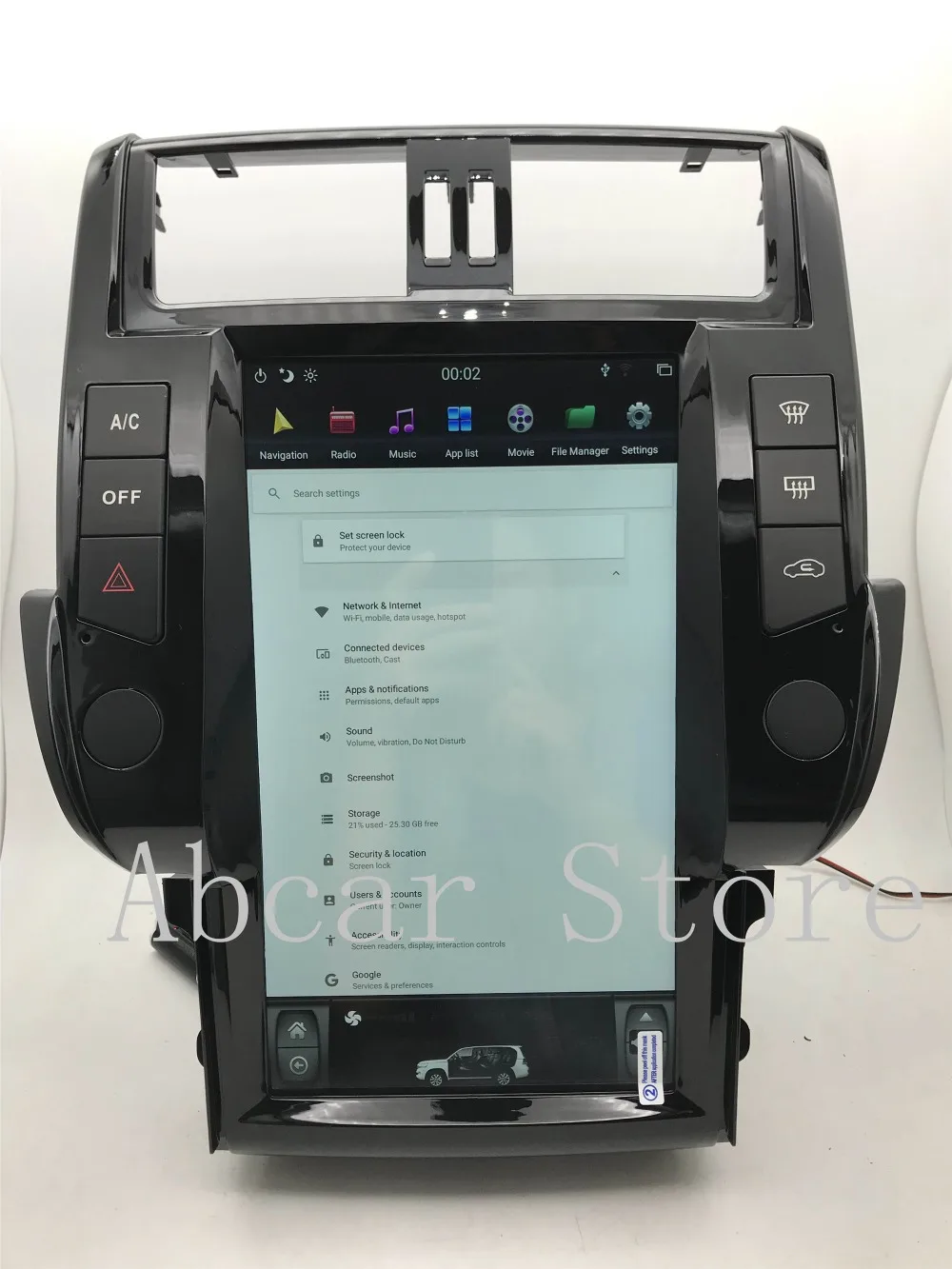 13,6 ''Tesla стиль Android 8,1 ips автомобильный dvd-плеер gps навигация для Toyota Land Cruiser Prado 150 радио