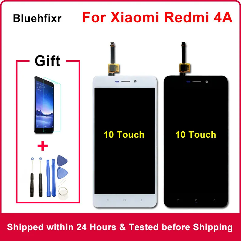 Оригинальный 10 сенсорный экран для Xiaomi Redmi 4A ЖК-дисплей дигитайзер с рамкой |