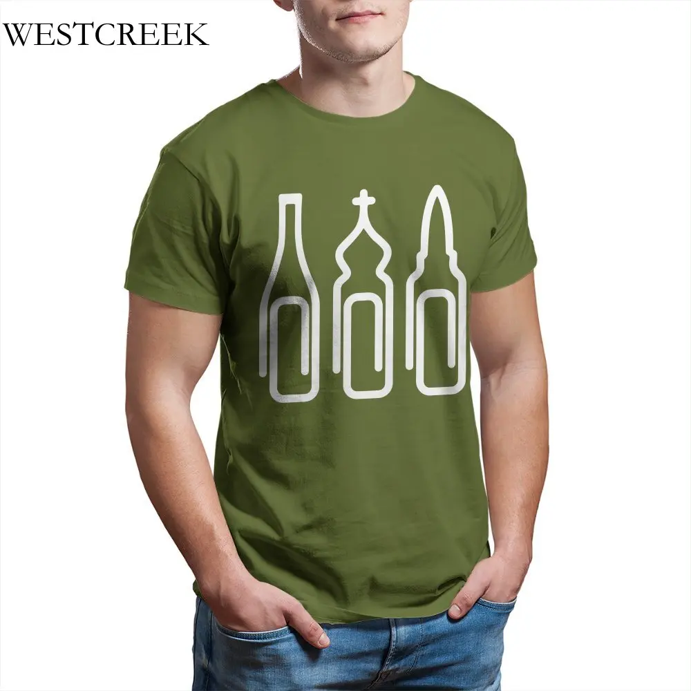 

WESTCREEK Wholesale Russia Putin Vodka Church Bullet Orthodox Soviet Funny RoundCollar Girl High Street Male Clothing 187402