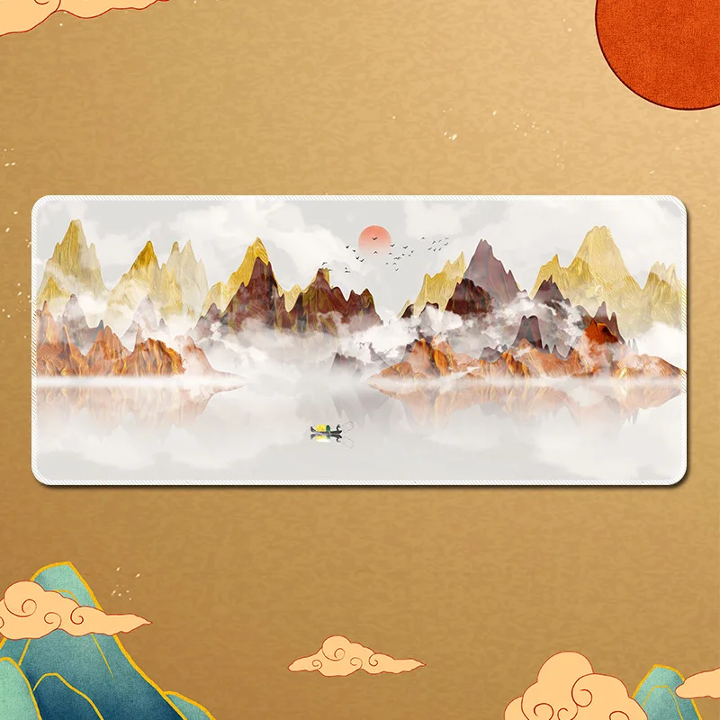 

Guochao Mouse Pad Landscape Mouse Pad Office Game