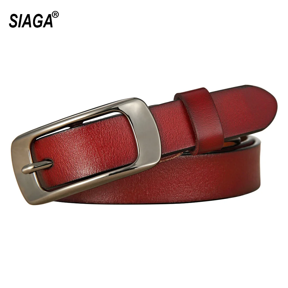 Женские ремни из натуральной кожи с металлической пряжкой Ширина 22 мм|Женские