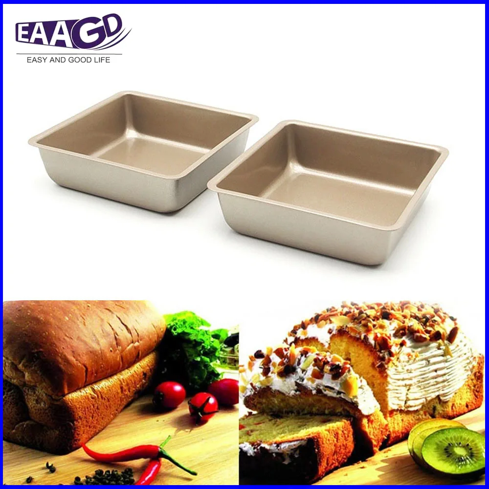 1 шт. антипригарная 4-дюймовая прямоугольная Мини-Сковорода сверхпрочная