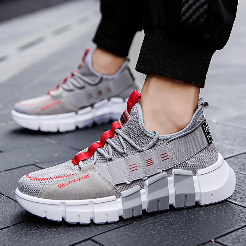 

Stylish outdoor sports shoes men's casual shoes lace-up lightweight shoes Lightweight Comfortable Hot Sale Casual Shoes