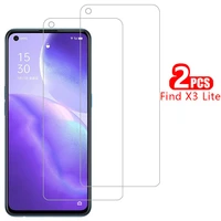 screen protector tempered glass for oppo find x3 lite case cover on findx3 x 3 3x x3lite light protective coque bag 360 opp opo