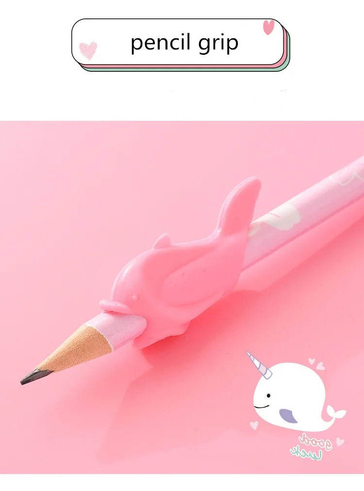 1 Набор Kawaii Мультфильм Единорог кролик HB деревянные карандаши для детей эскиз исследования карандаши с линейкой ластик Ручка точилка подарочный набор