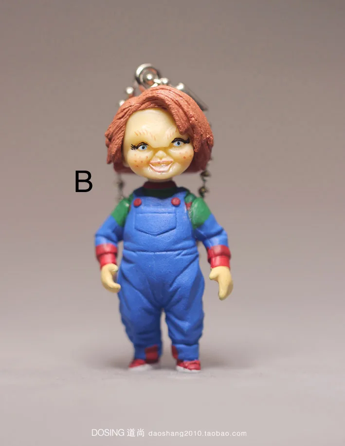 Страшный Чаки фигурка игрушки Ужасы фильмы ребенок играть Невеста брелок кукла