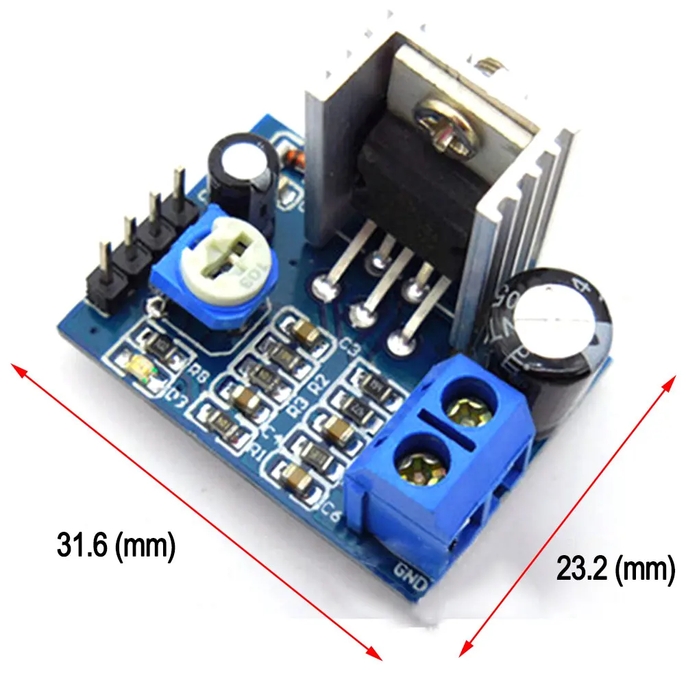 Профессиональные аксессуары для динамиков TDA2030A легкий приемник регулируемое