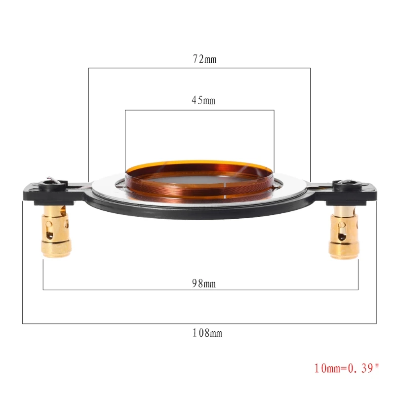 Сменная мембрана LEORY для Behringer 44T120D8 / 44T30D8 44T30I8/44T60C8 44 4 мм | Электроника