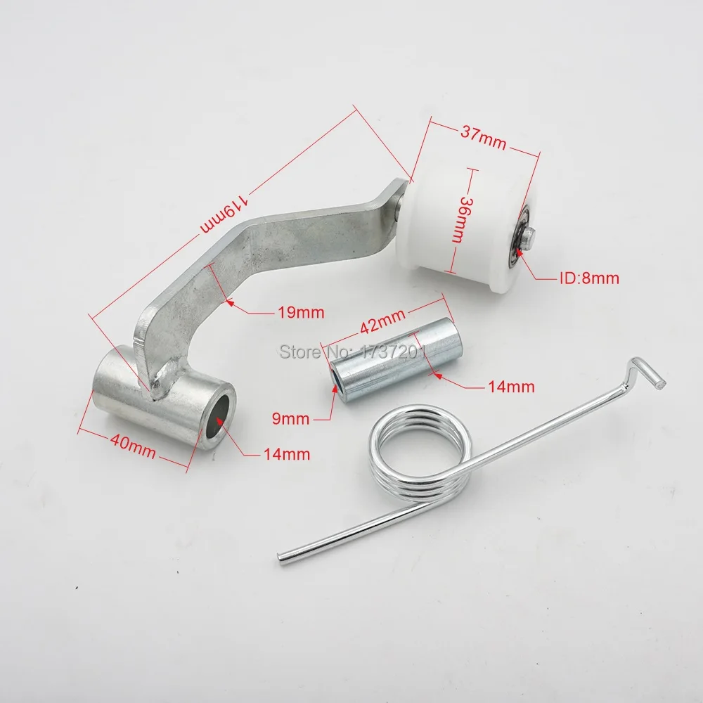 Модификация цепного ролика направляющей звездочки для внедорожного мотоцикла с