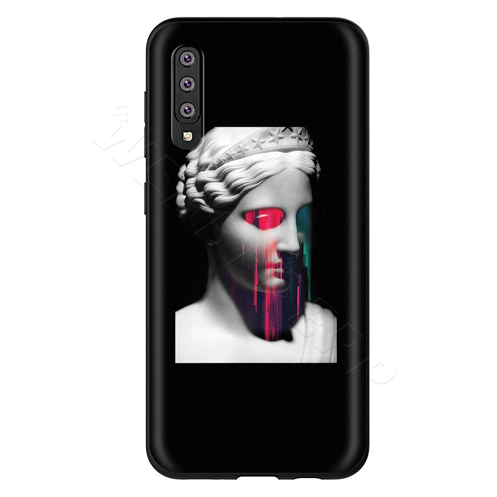 4 Webbedepp David статуи искусство чехол для samsung Galaxy S7 S8 S9 S10 Edge Plus Note 10 8 9 A10 A20 A30 A40 A50 A60 A70 - Цвет: 4
