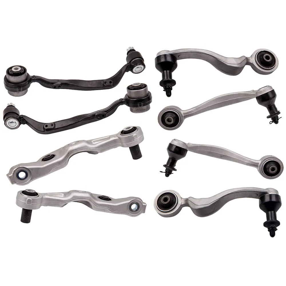 

Front Upper Lower Black & Silver Control Arm for Lexus LS460 RWD 2009 2010 2011 2012 2014 2014 2015 8 Pcs