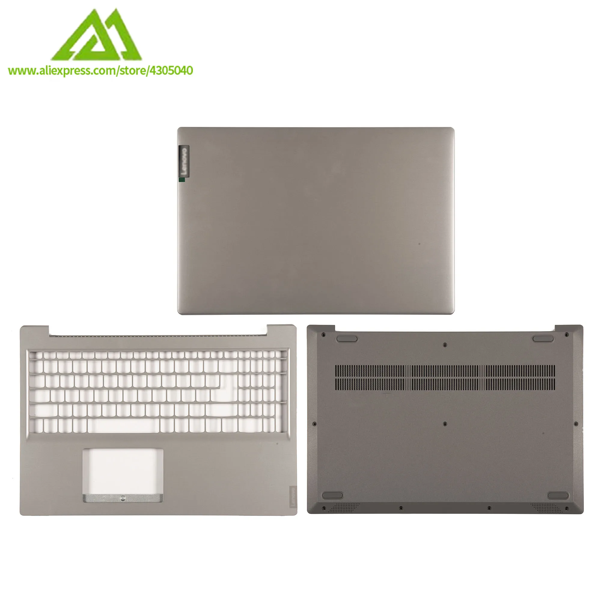 

New Original LCD Back Cover/Palmrest Bezel Upper Cover/Bottom Cover For Lenovo Ideapad 340C-15 S145-15 Gray