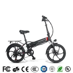 Складной электрический велосипед Shimano, 48 В