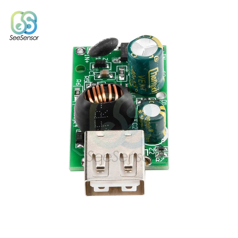 Buck Converter Stabilizer DC-DC Step Down Module 12V 24V 48V 72V 80V to 5V 2A USB Isolated Power Supply for Car | Обустройство дома