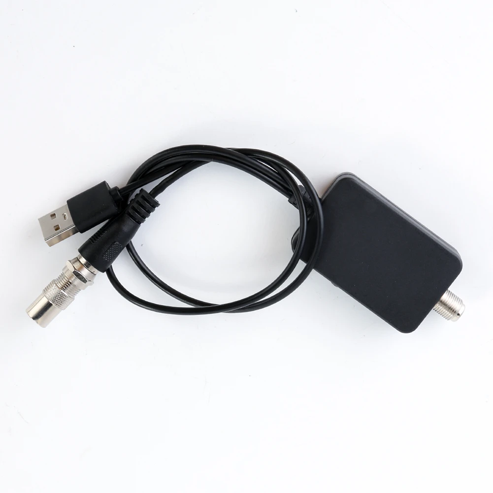 Усилитель сигнала тюнер приемник антенна ТВ HD спутниковый кабель цифровой