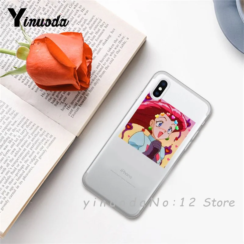 23 Yinuoda супер милый кот собака мультфильм розовый в форме сердца ты и я серия HD Прозрачный чехол для телефона для iphone 6 7 8 Plus X XS XSMax 5S - Цвет: 23