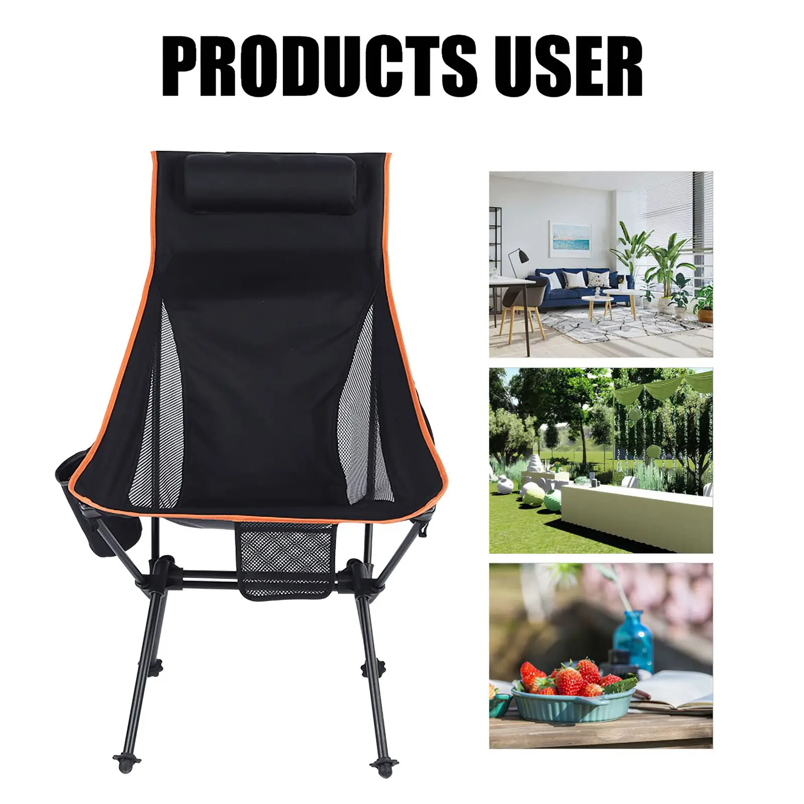구매 접이식 의자 문 의자 야외 휴대용 의자 초경량 여행 낚시 캠핑 의자 스토리지 가방 피크닉 홈 좌석