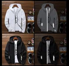 DIY пользовательская мужская женская летняя Светоотражающая куртка с капюшоном Супер тонкая ветровка пальто Солнцезащитная водонепроницаемая куртка размера плюс 7XL