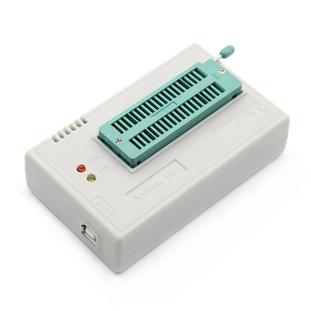 

V10.41 TL866II Plus USB Universal Minipro Programmer Standard Bios Nand Flash 24 93 25 Mcu Test Product Programming Caculator