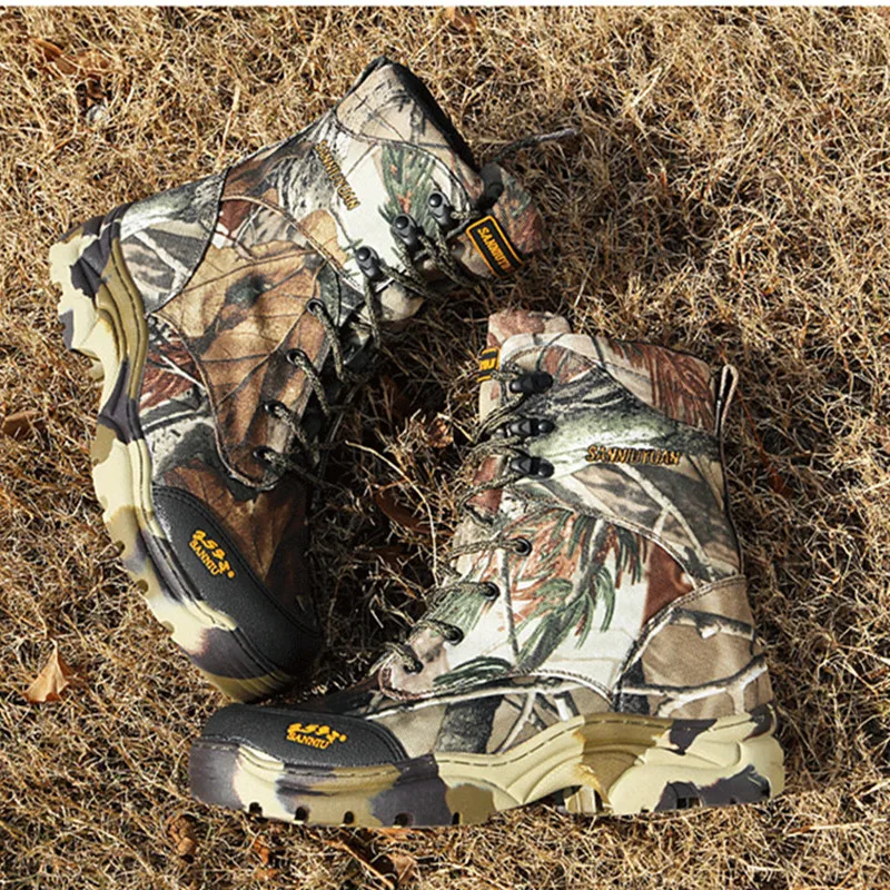 Ботинки камуфляжные мужские тактические водонепроницаемая Спортивная обувь для