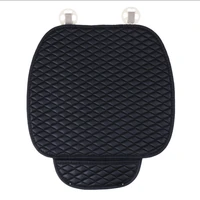car chair cushion auto front back seat cover car styling seat leather car seat cushion breathable anti slip seatpad auto