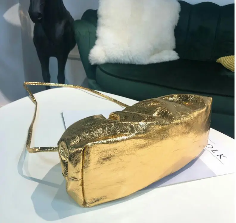 Дизайнерская сумка из искусственной кожи, клатч, Пельменная сумка, сумка для вечеринки, сумка через плечо, сумка-мессенджер, кошелек большой емкости