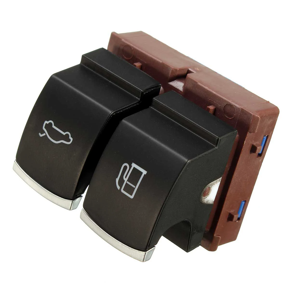 Новый хромированный переключатель спуска крышки багажника топливного бака для VW