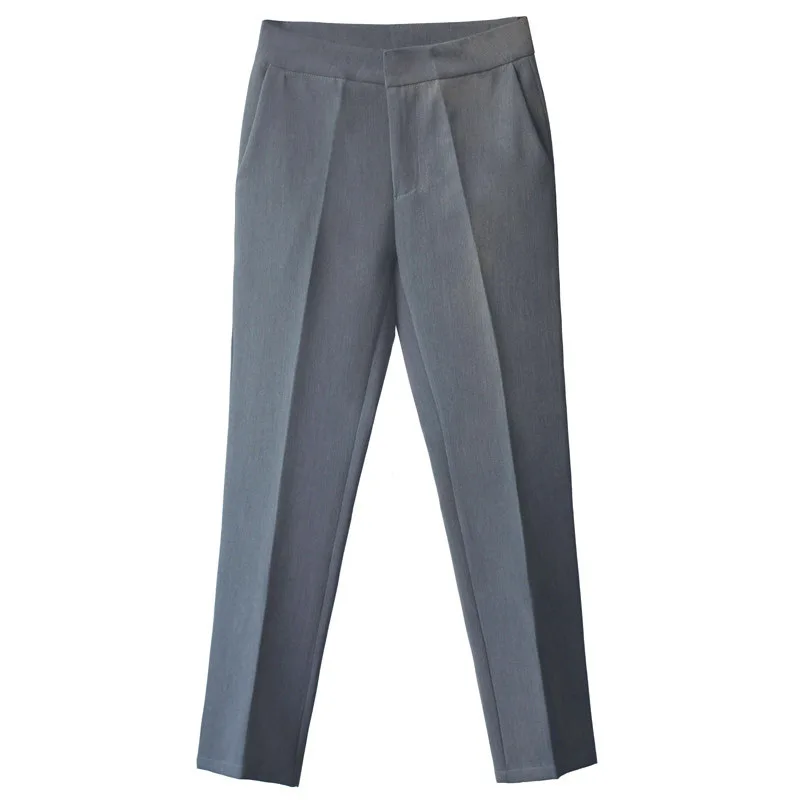 

2020, the new work nine minutes of pants show thin straight west trousers professional thin haroun pants in the summer
