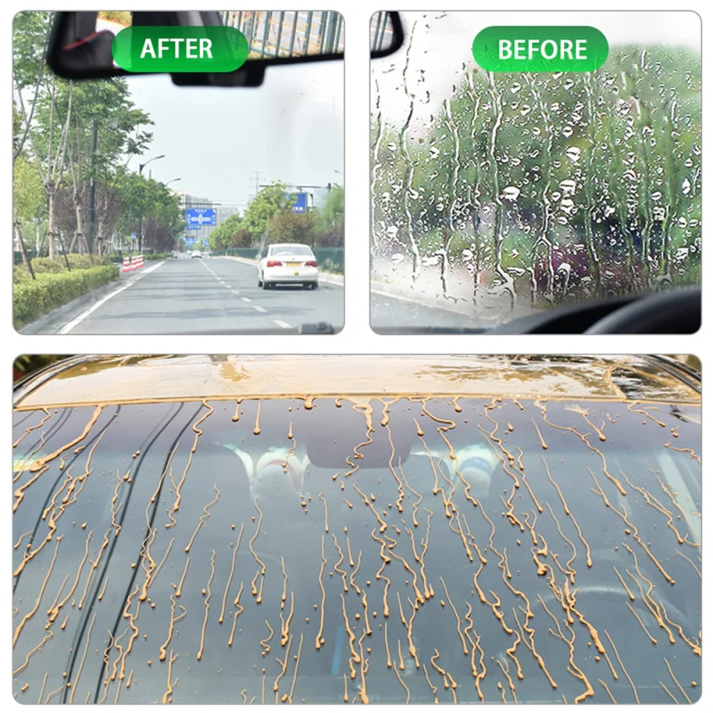 

20ml Rainproof Agent Car Glass Hydrophobic Coating Rainproof Agent Waterproof Anit-fog Spray Car Window Cleaning Car Accessories