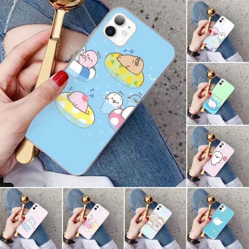 

Babaite cute animal seal mamegoma Bling Cute Phone Case For iPhone X XS MAX 6 6s 7 7plus 8 8Plus 5 5S SE 2020 XR 11 11pro max