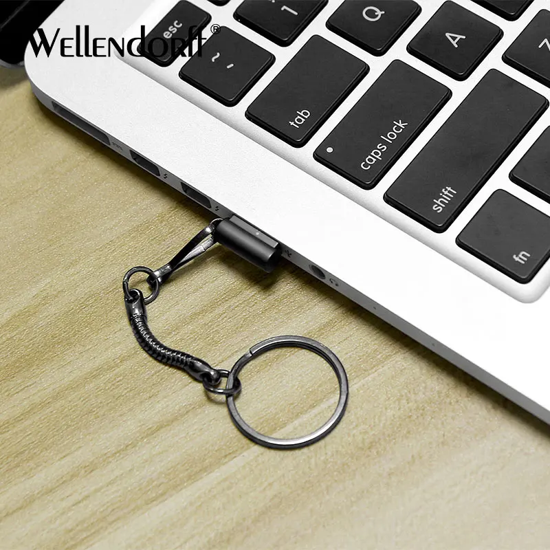 Мини USB флеш накопитель 3 0 64 ГБ 32 16 4 Гб карта с кольцом для ключей 128 U диск