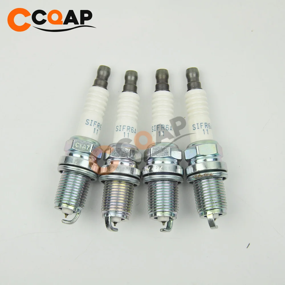 4 шт. иридиевая Свеча зажигания 22401 AA731 SIFR6A 11 для Subaru Legacy Outback 10 12 2 5 22401AA731 SIFR6A11|Свечи