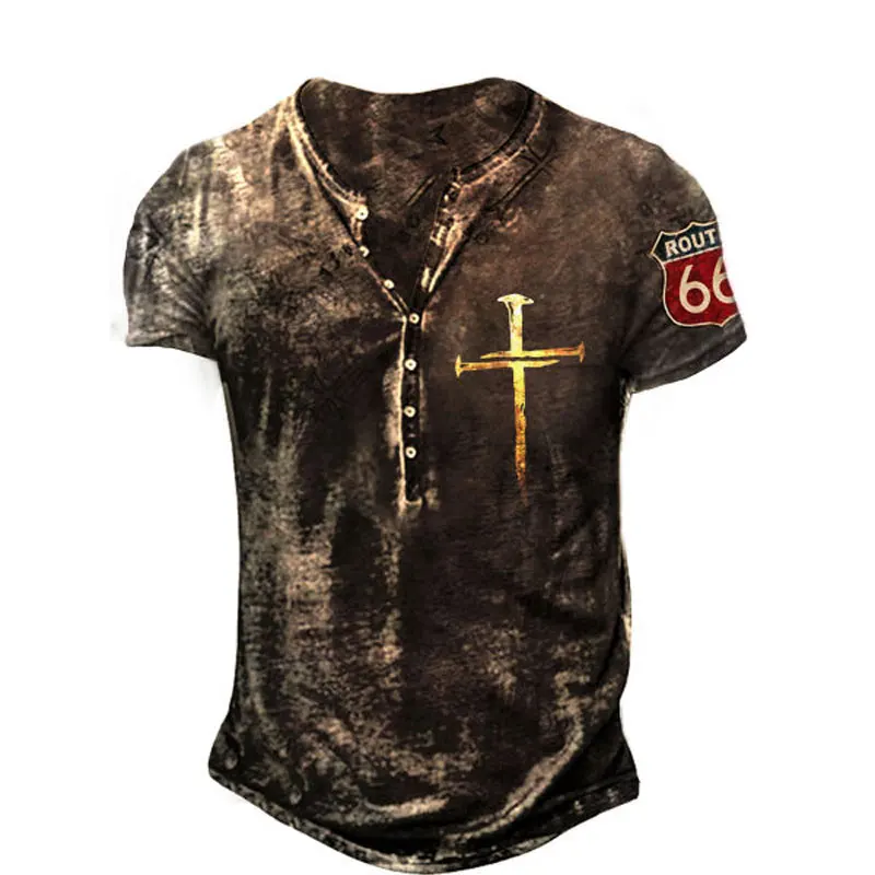 

Print Vintage Tactical T Shirt Men Summer Short Sleebes V-neck Military Sport Blouse Shirt Casual Outdoor Tactical Clothing